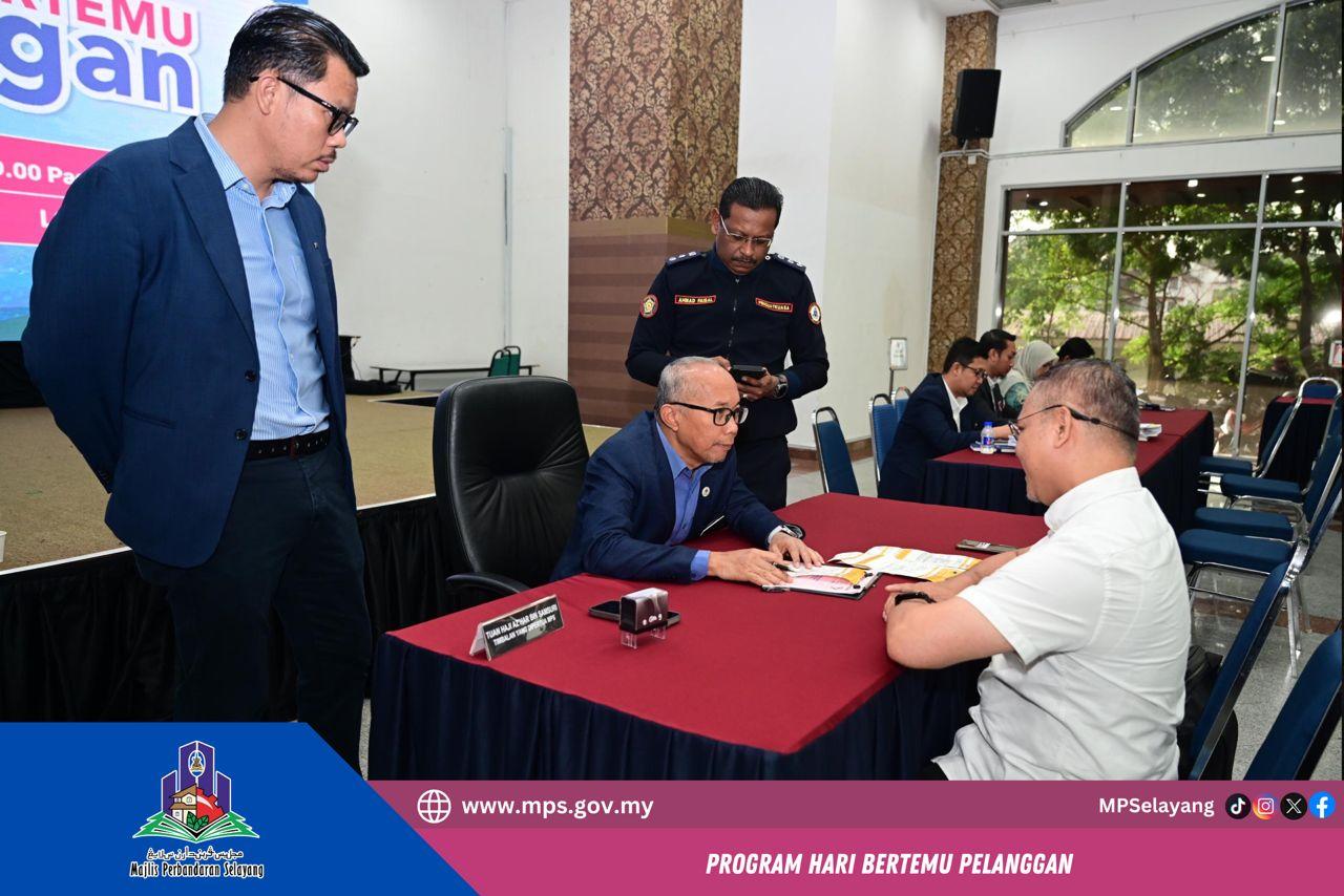 PROGRAM HARI BERTEMU PELANGGAN MAJLIS PERBANDARAN SELAYANG