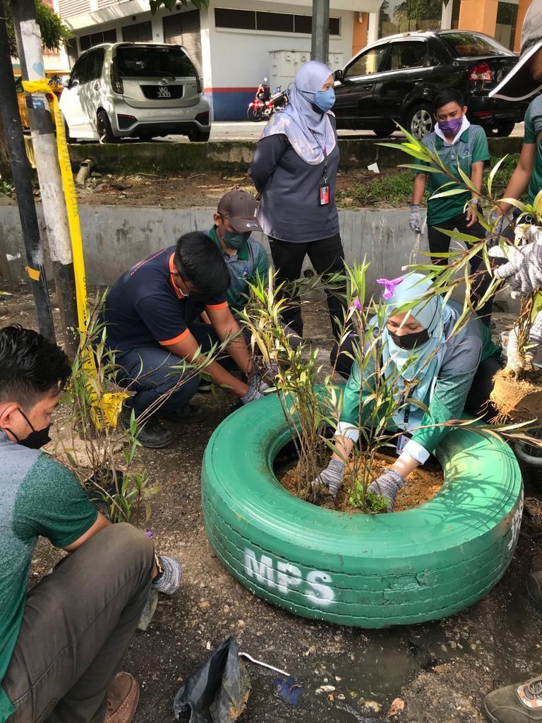 Program Pengindahan Hotspot Sampah Haram 
