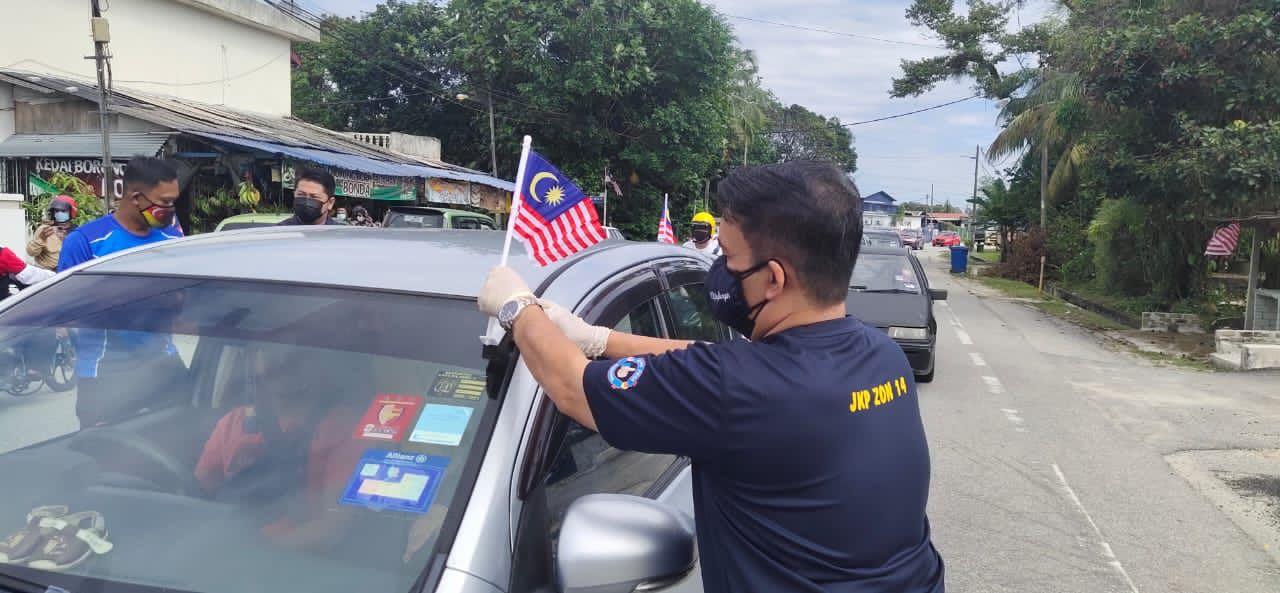 Program Penyerahan Bendera Malaysia Sempena Sambutan Hari Kebangsaan Dan Hari Malaysia