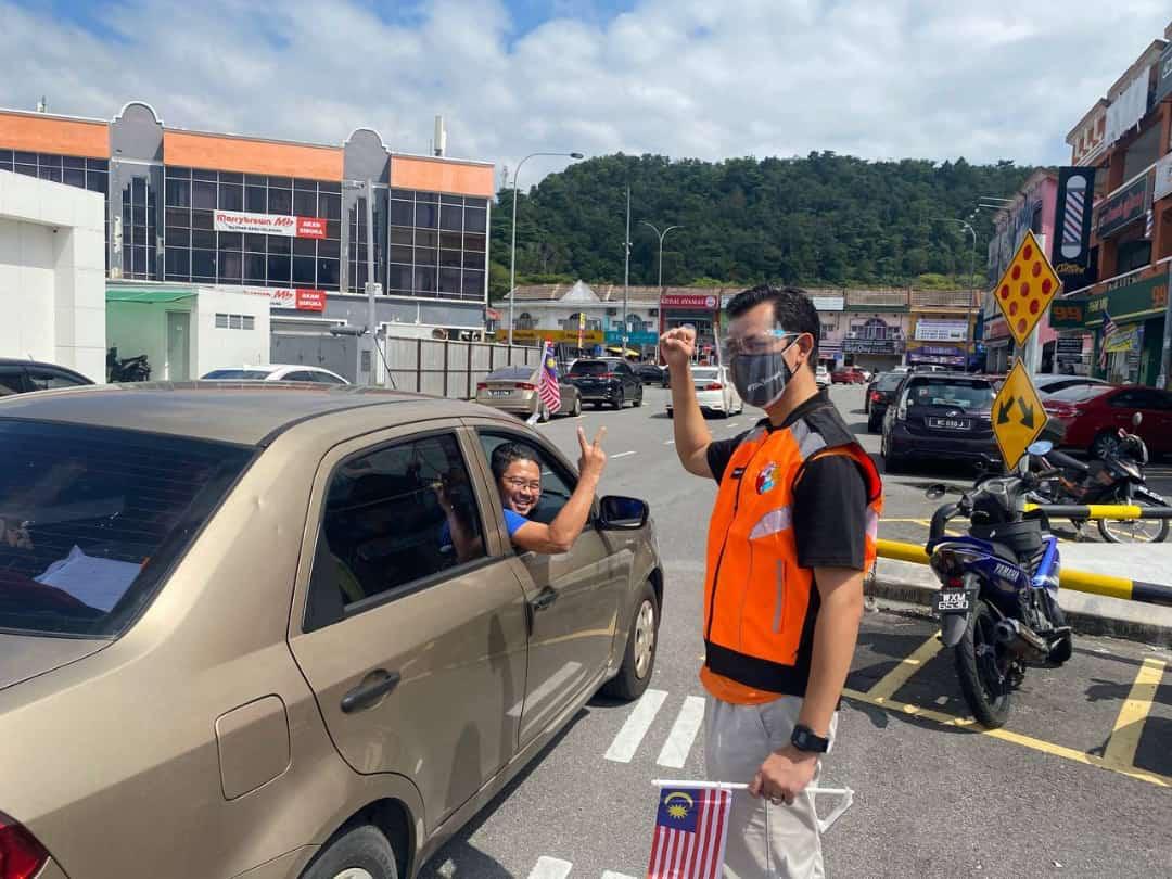 Program Penyerahan Bendera Sempena Sambutan Hari Kebangsaan dan Hari Malaysia