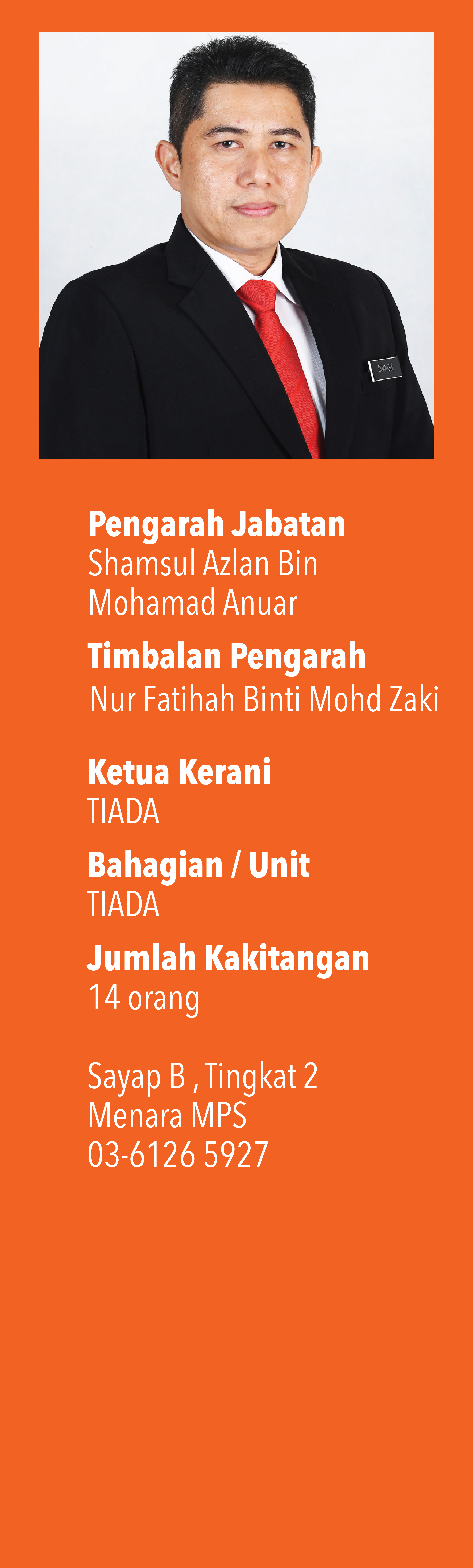 Sidepanel Pengarah Jabatan Pusat Setempat 032023