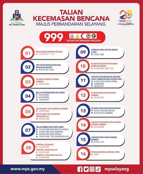 Talian Kecemasan Bencana MPS