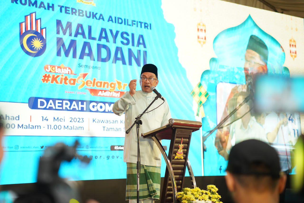 Majlis Rumah Terbuka Aidilfitri Malaysia Madani