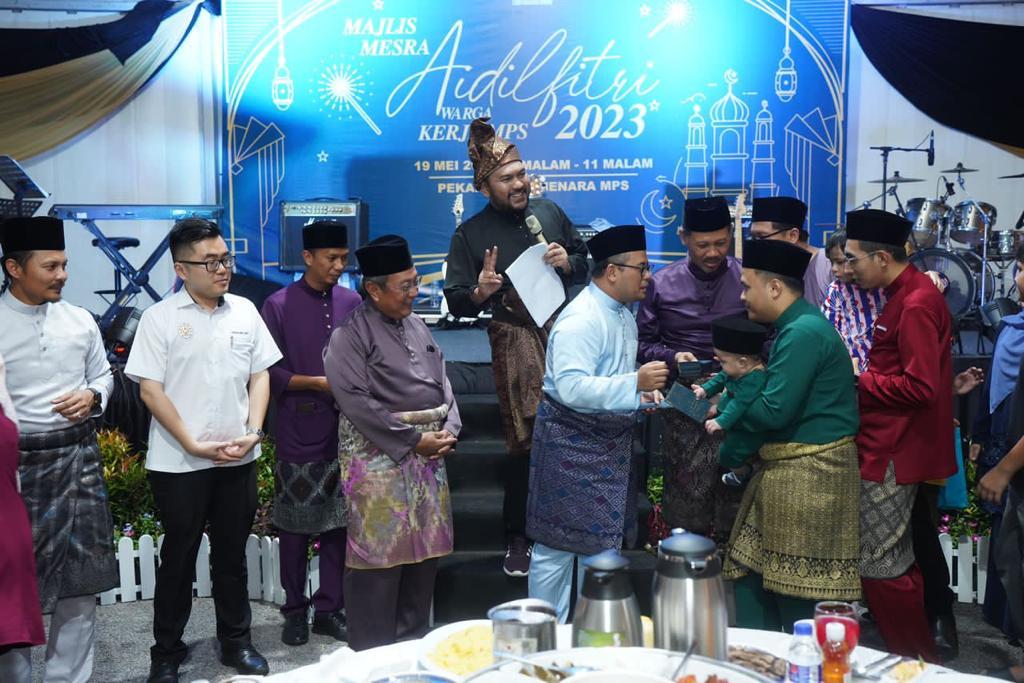 Dato’ Menteri Besar Selangor Di Majlis Ramah Mesra Aidilfitri Warga Kerja MPS Tahun 2023