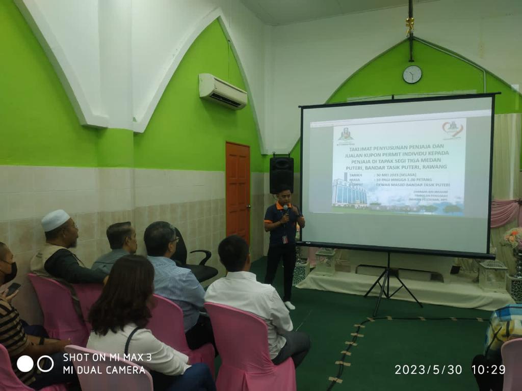 Program Penyusunan Penjaja Dan Jualan Kupon Permit