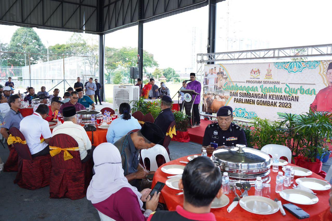 Ibadah Qurban Bersama Dato' Menteri Besar
