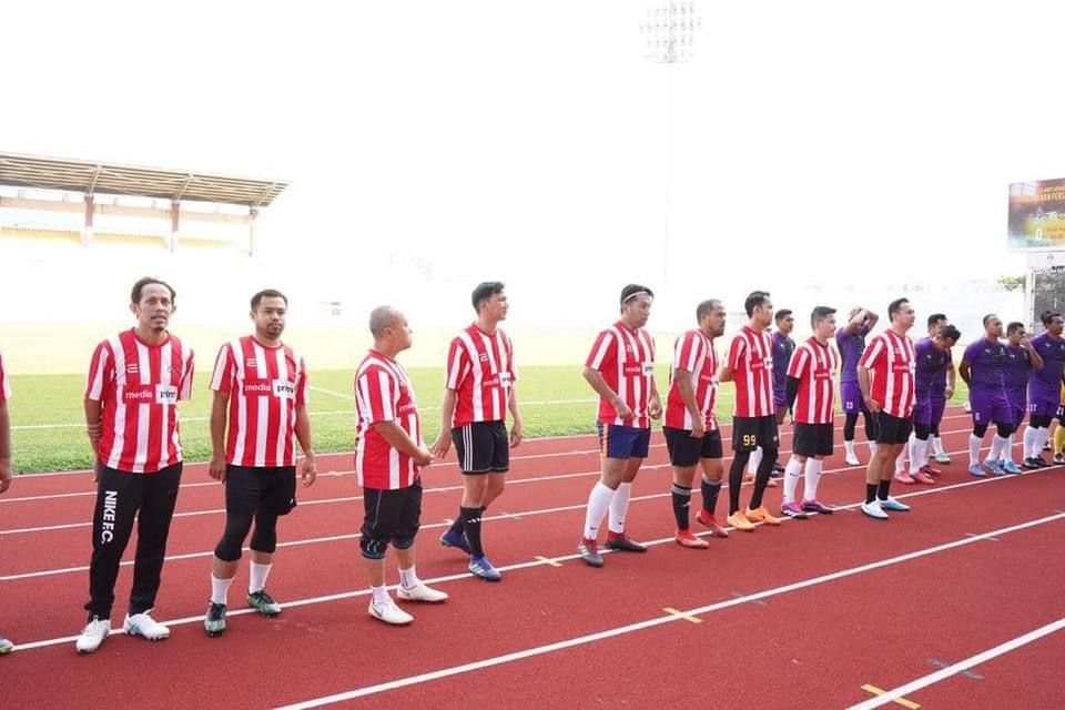 Perlawanan Persahabatan Bola Sepak Antara Majlis Perbandaran Selayang (MPS) Dan Media Prima Omnia