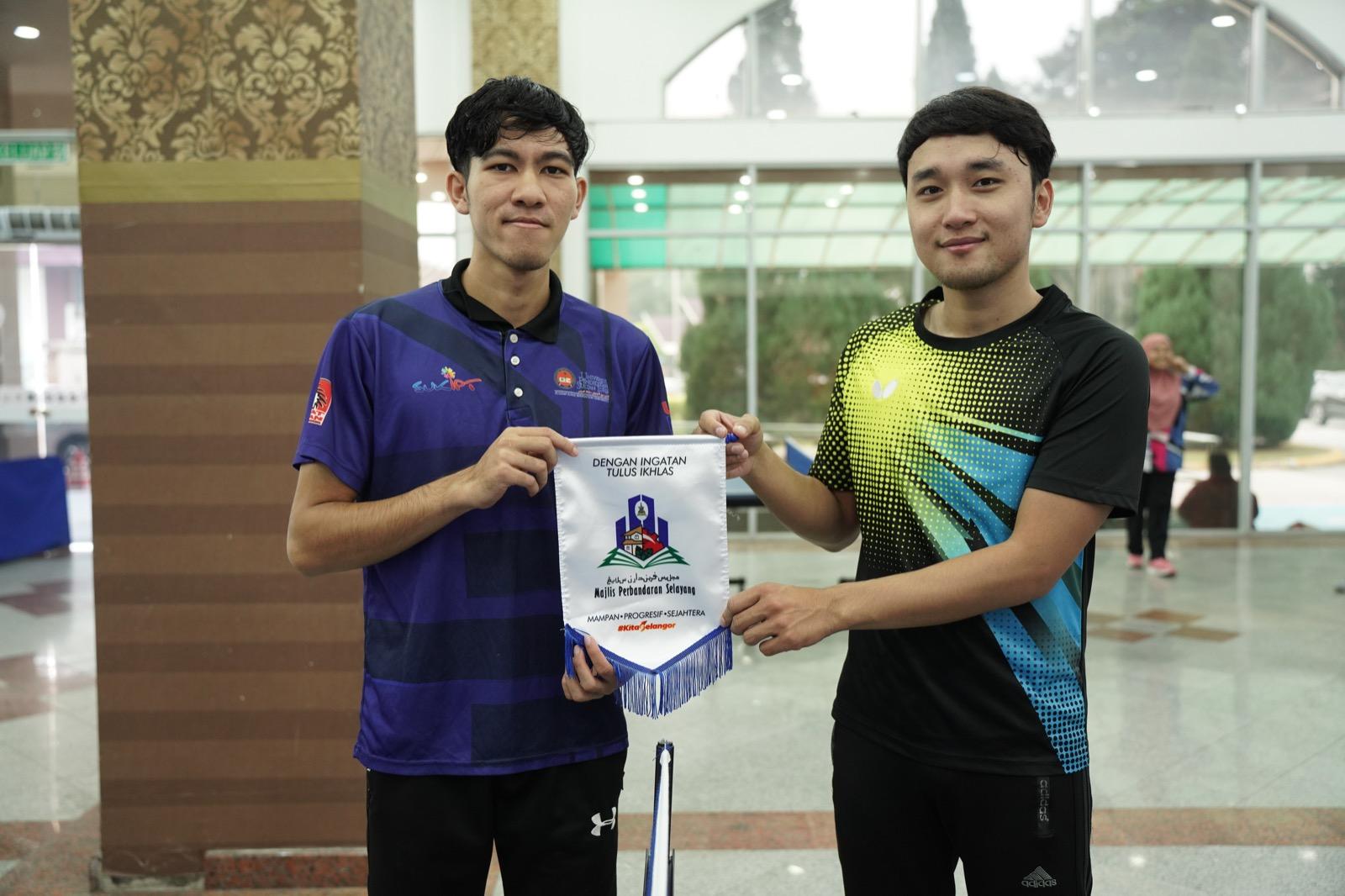 Perlawanan Persahabatan Sukan Ping Pong Antara MPS Dan UPSI