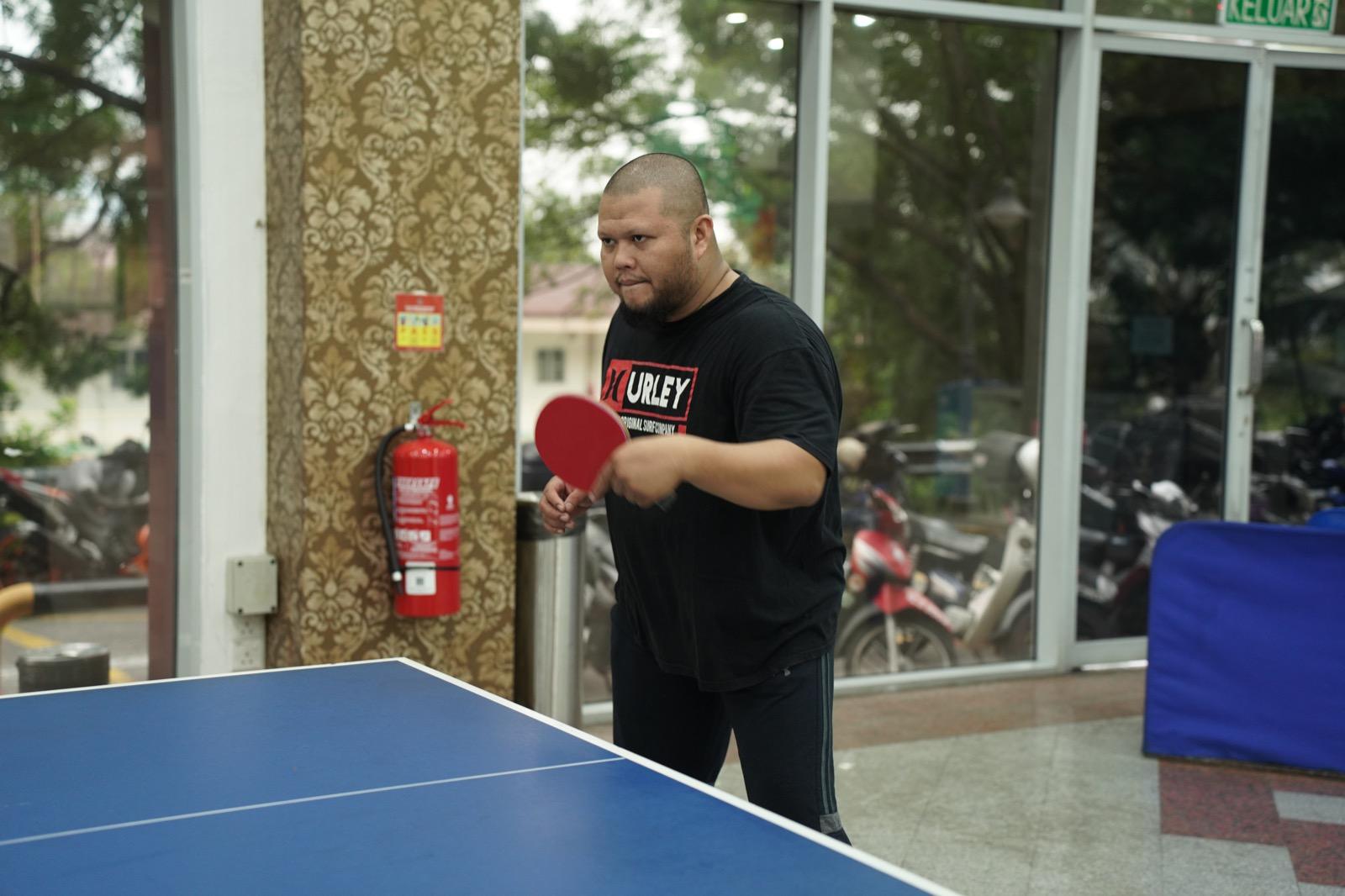 Perlawanan Persahabatan Sukan Ping Pong Antara MPS Dan UPSI