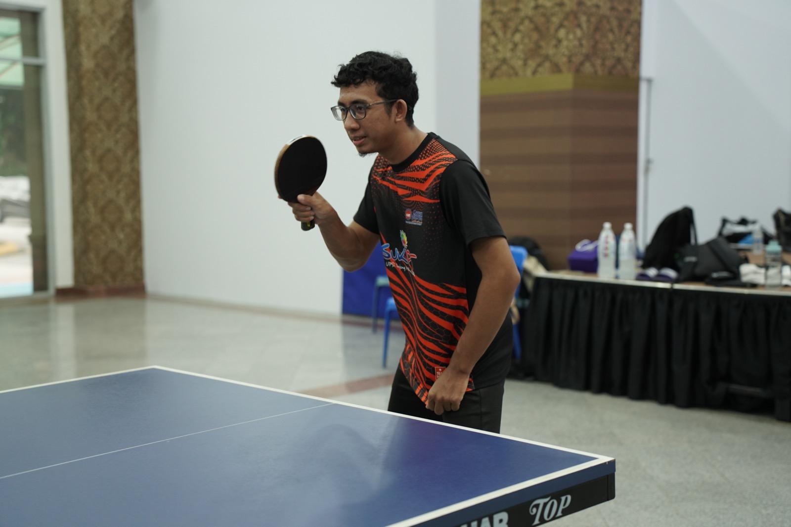 Perlawanan Persahabatan Sukan Ping Pong Antara MPS Dan UPSI