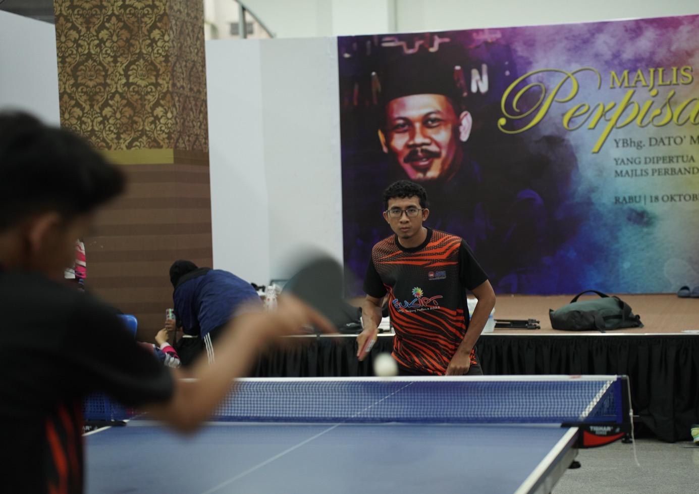 Perlawanan Persahabatan Sukan Ping Pong Antara MPS Dan UPSI