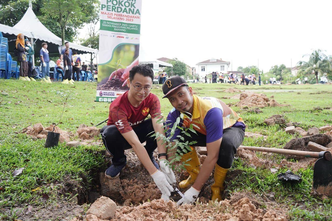 Program Tanam Pokok Perdana Majlis Perbandaran Selayang 2023