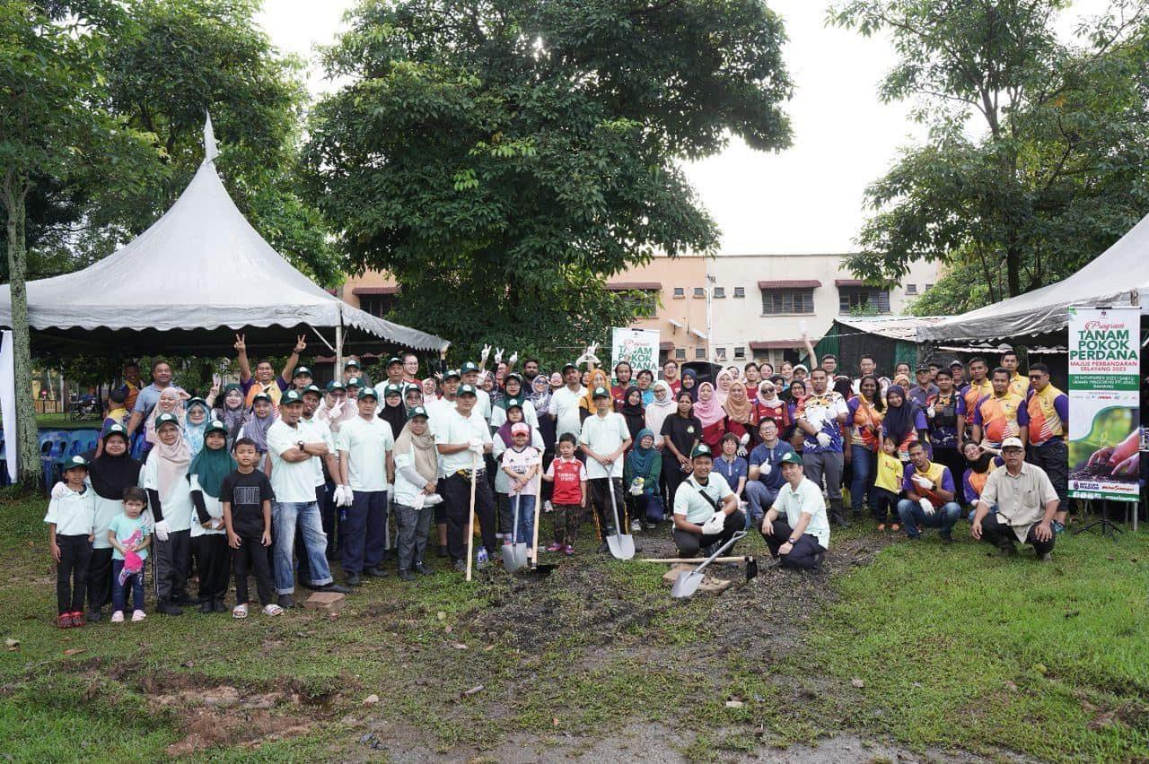 Program Tanam Pokok Perdana Majlis Perbandaran Selayang 2023
