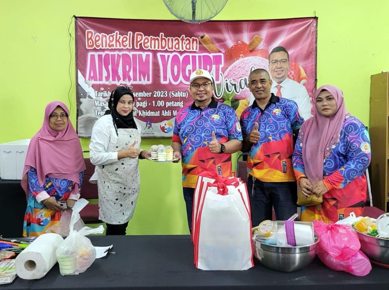 Program Bengkel Pembuatan Aiskrim Yogurt Viral