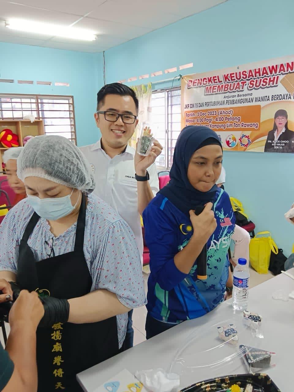 Bengkel Keusahawanan Membuat Sushi